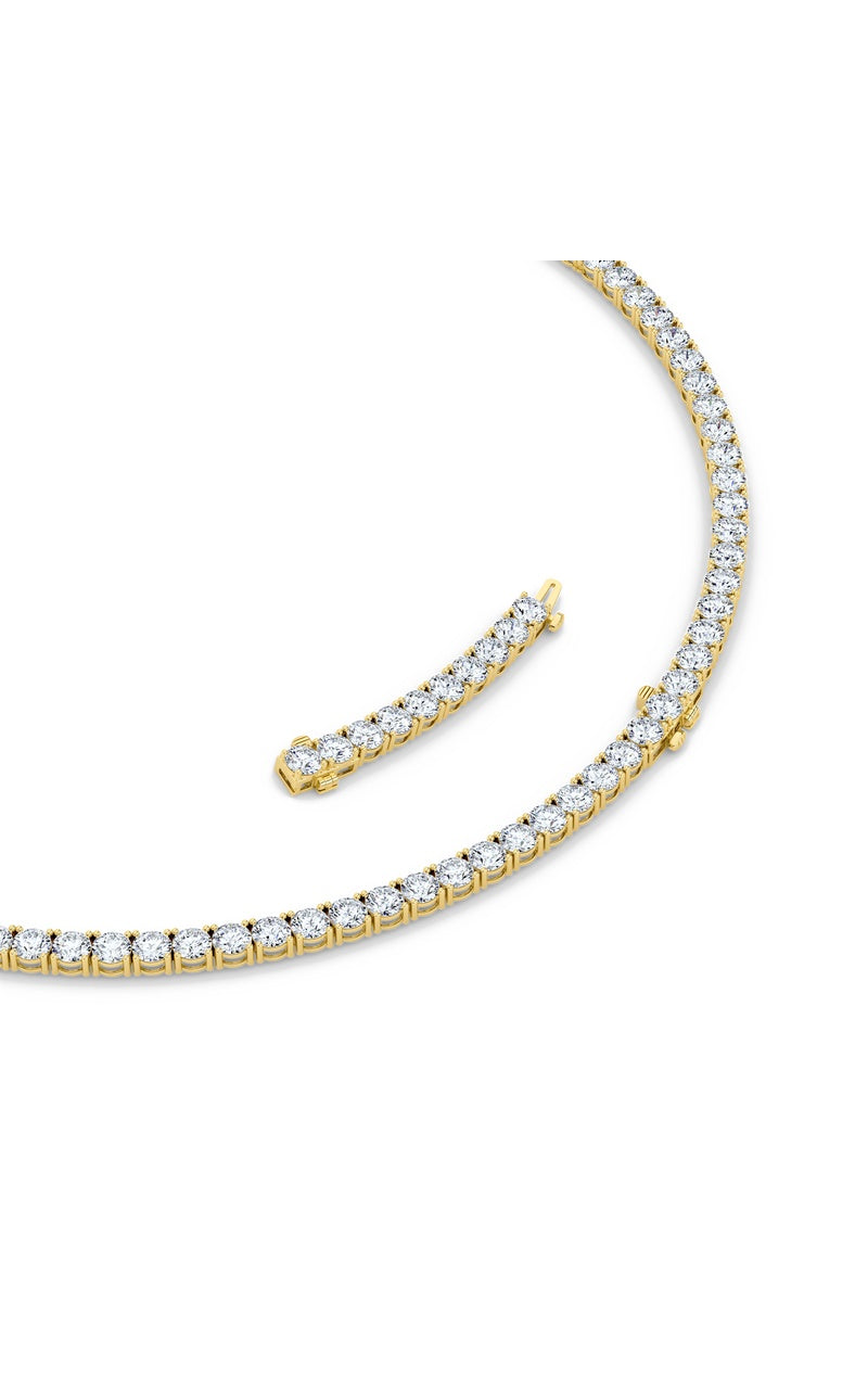 14K White Gold Necklace KJ00223N.RD-20-21F