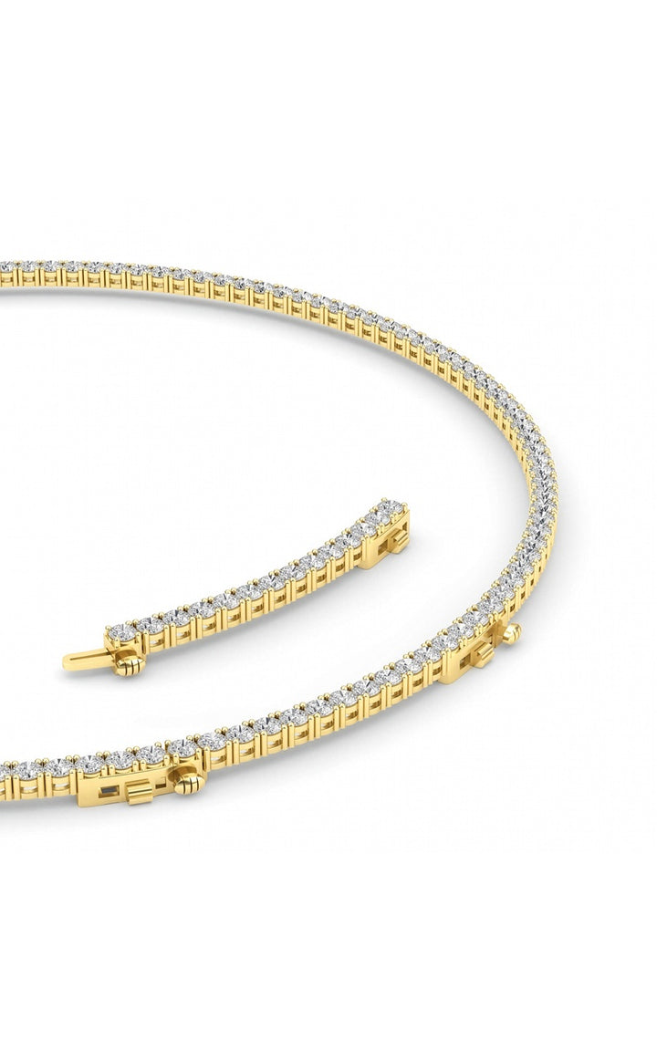 14K White Gold Necklace KJ00223N.RD-20-21F