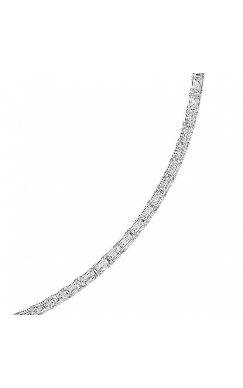 14K White Gold Necklace KJ01990N.EM-21-21F