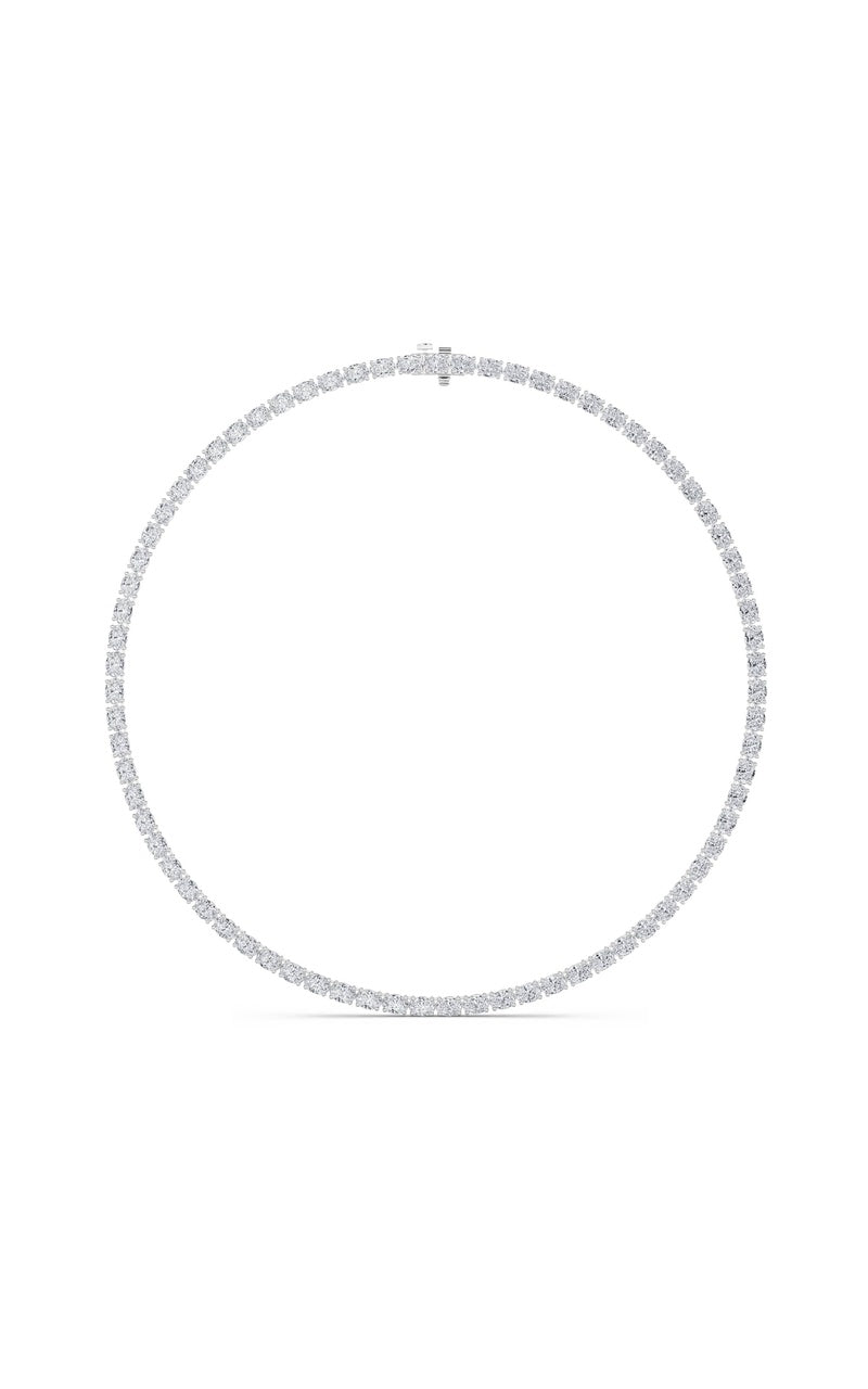 14K White Gold Necklace KJ01990N.OV-12-21F