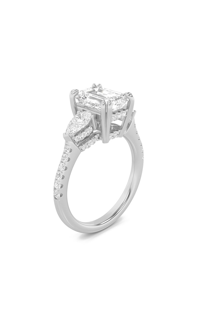 14K White Gold Ring KJ00914R.EM-3-21G
