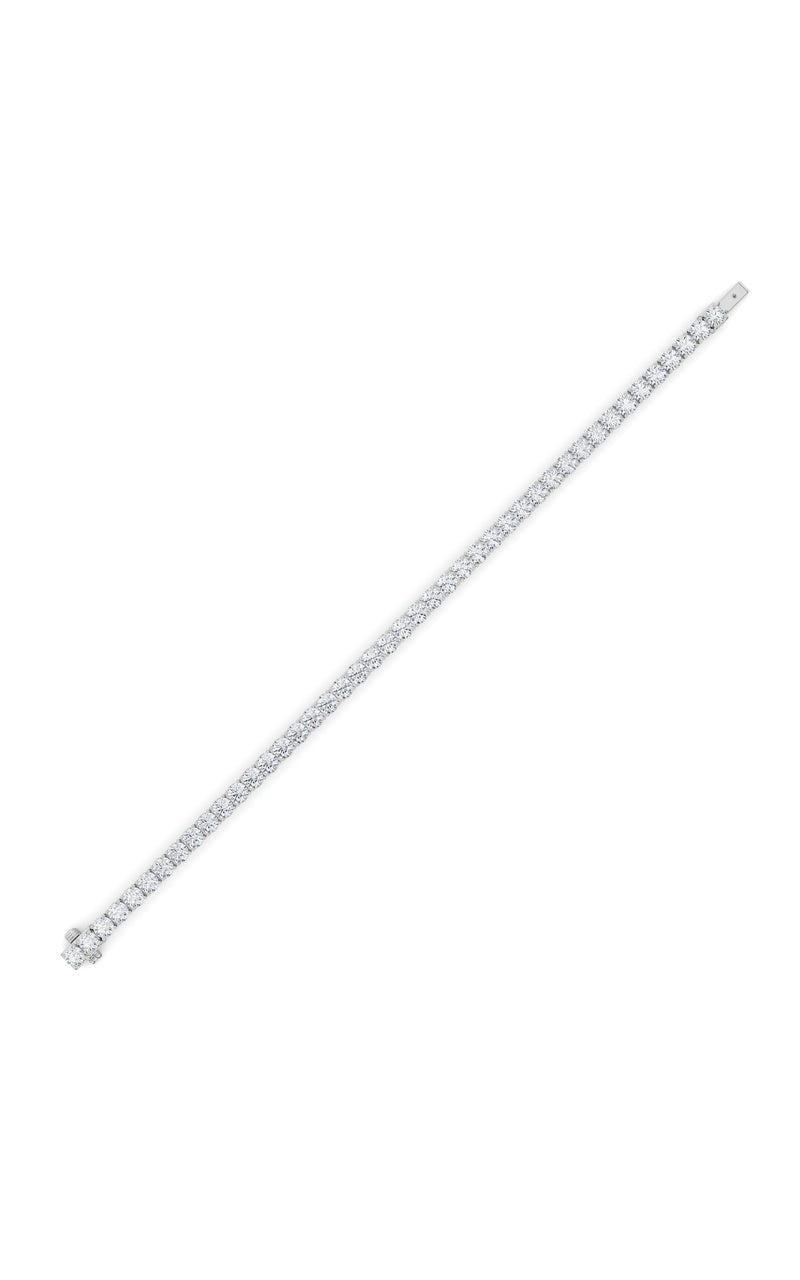 9.5CTW Round Shaped Lab Grown Diamond (F/VS) Bracelet in 14K Gold
