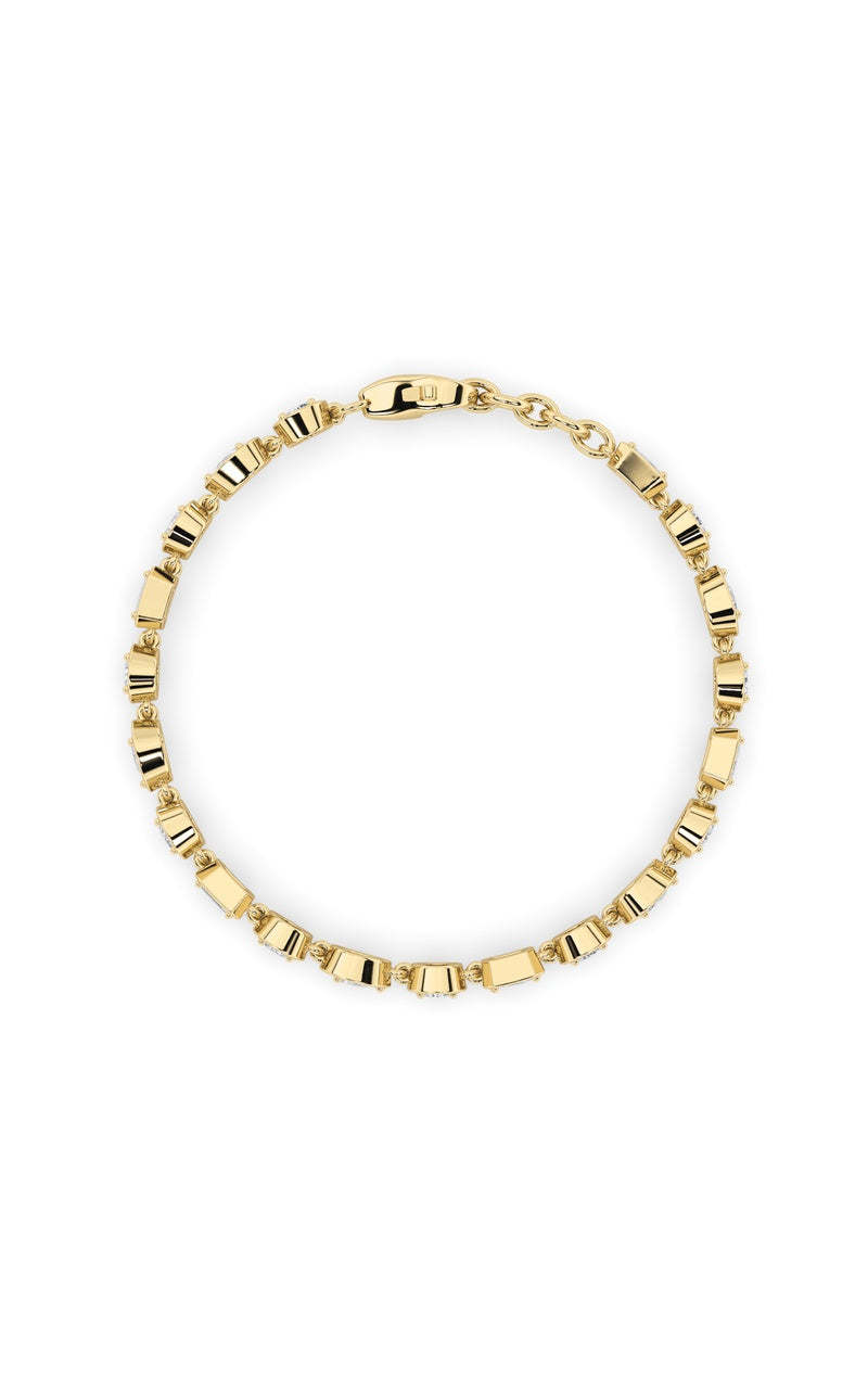 4Cttw Mix Shaped Lab Grown Diamond (G/VS) Braceletin 14K Gold