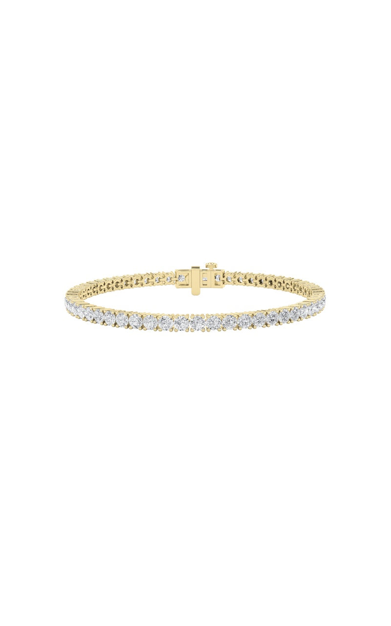 14K White Gold Bracelet KJ01855B.RD-5-21F