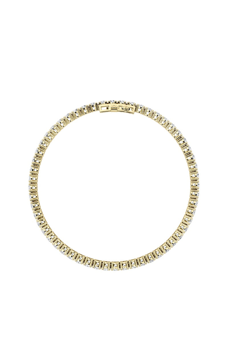 14K White Gold Bracelet KJ01855B.RD-5-21F