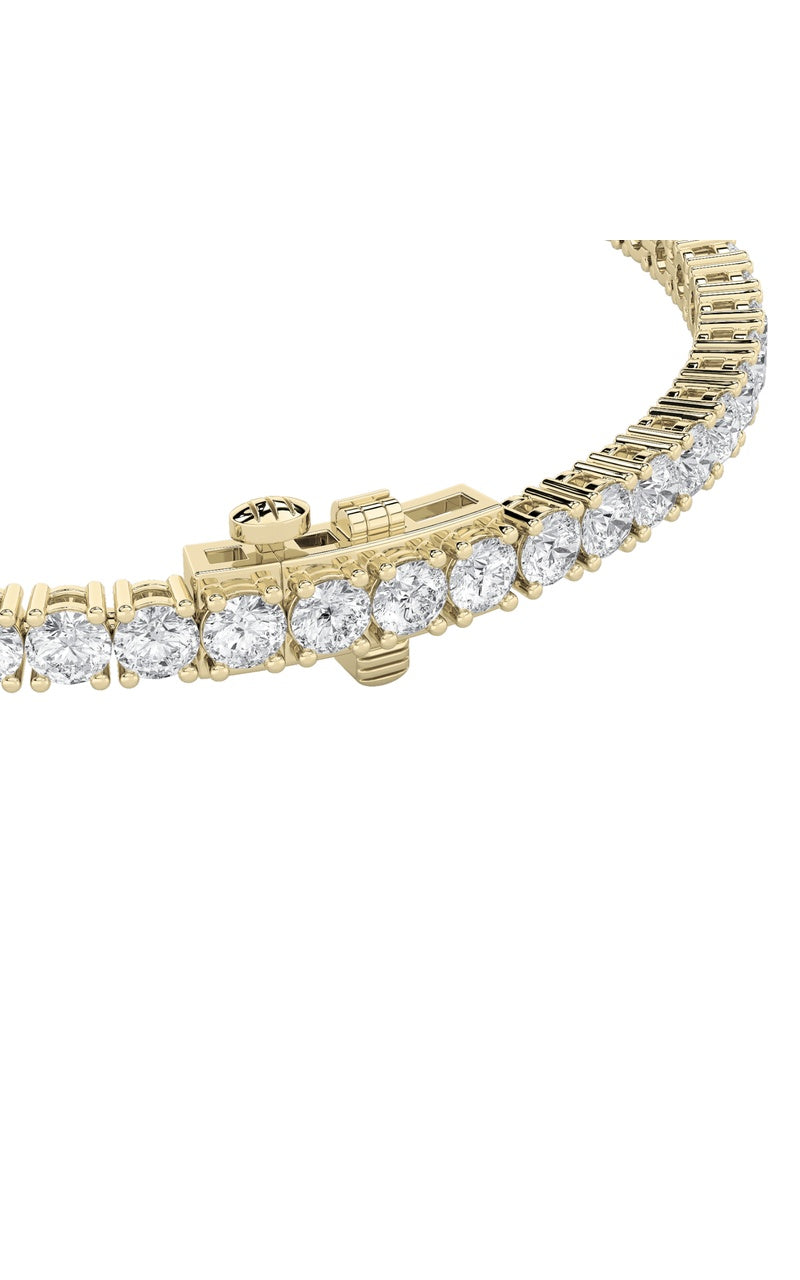 14K White Gold Bracelet KJ01855B.RD-5-21F
