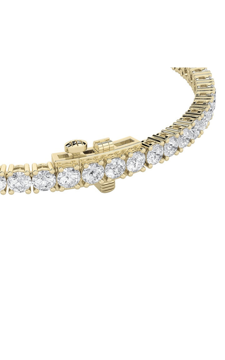 14K White Gold Bracelet KJ01855B.RD-5-21F
