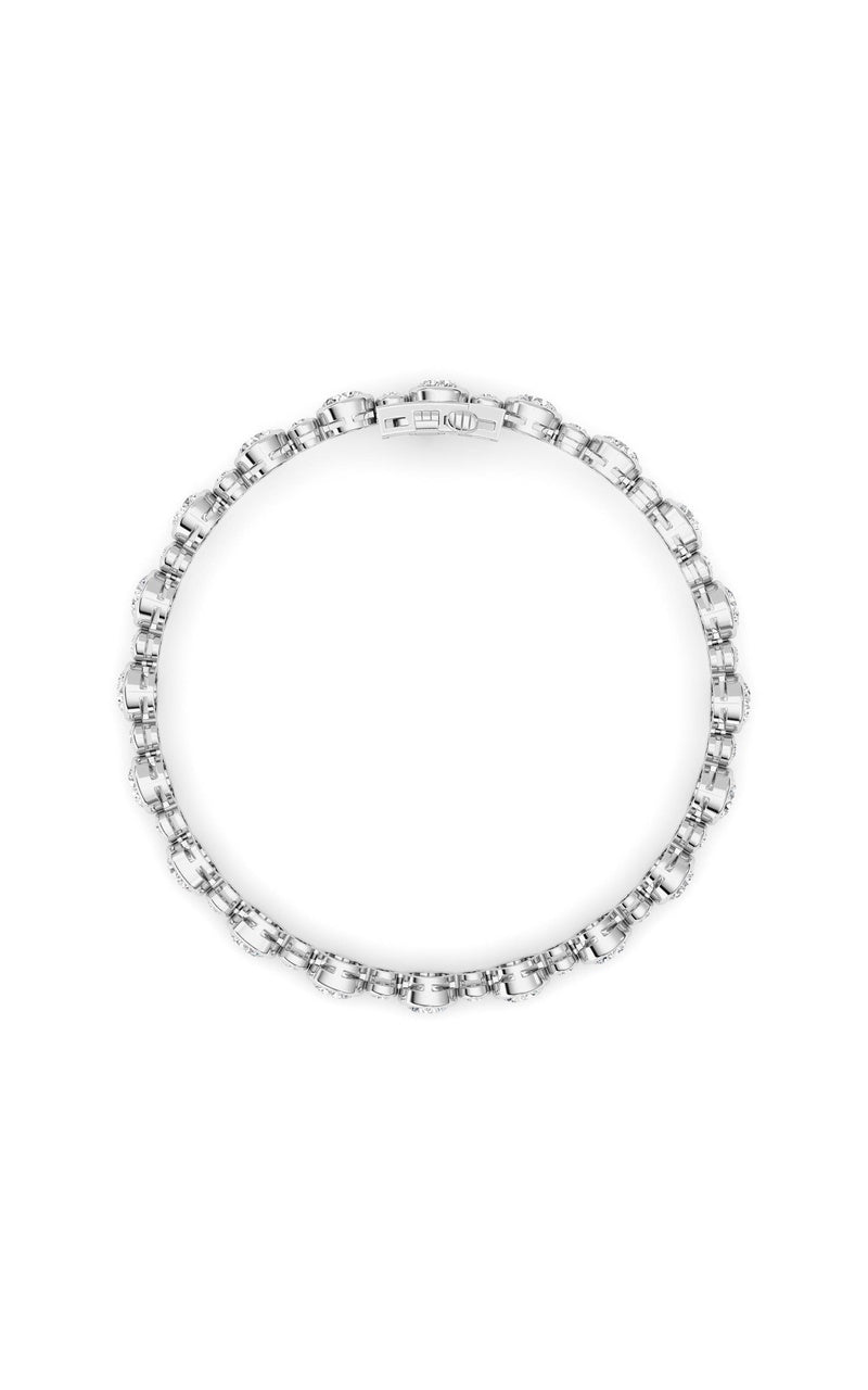 9CTW Round Lab Grown Diamond (F/VS ) Bezel Set Bracelet in 14K Gold