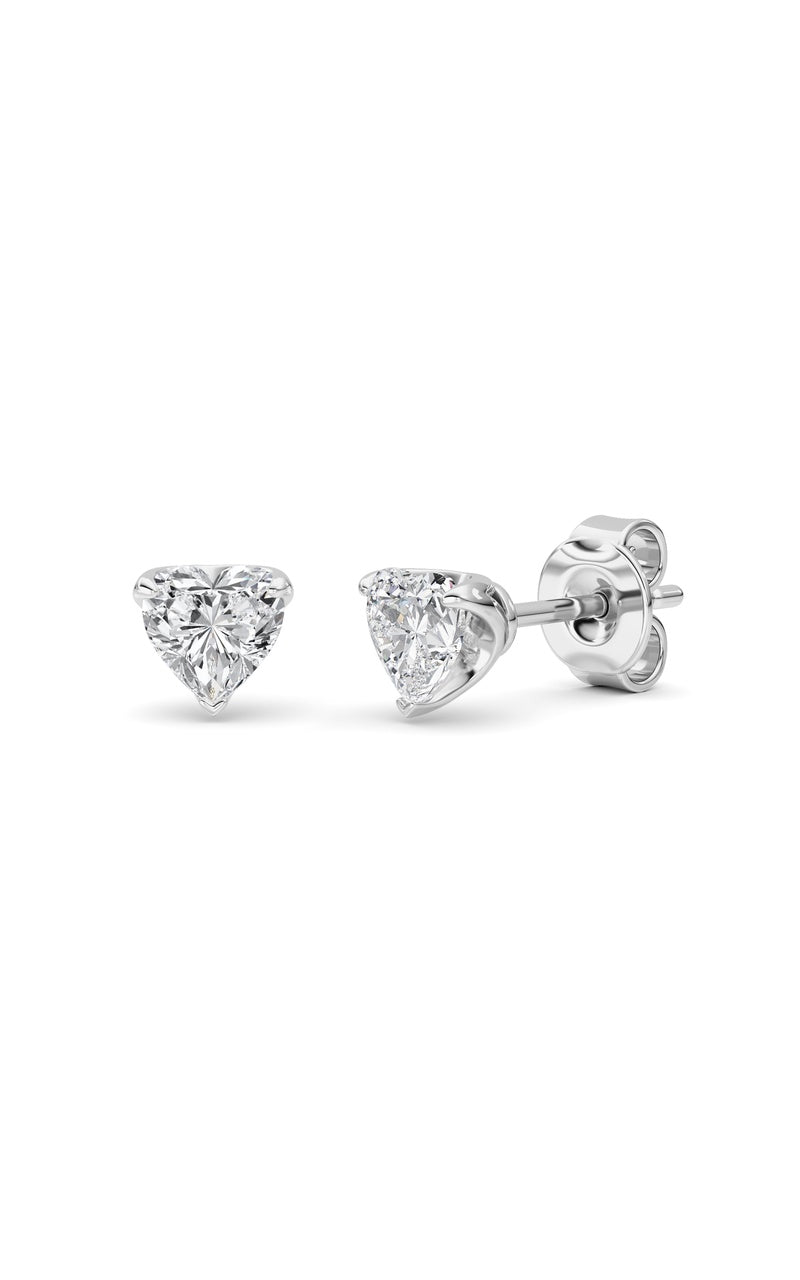 Silver, 14K White Gold Earring KJ01562E.HS-1-61F