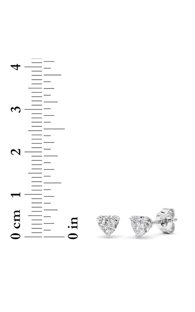 Silver, 14K White Gold Earring KJ01562E.HS-1-61F