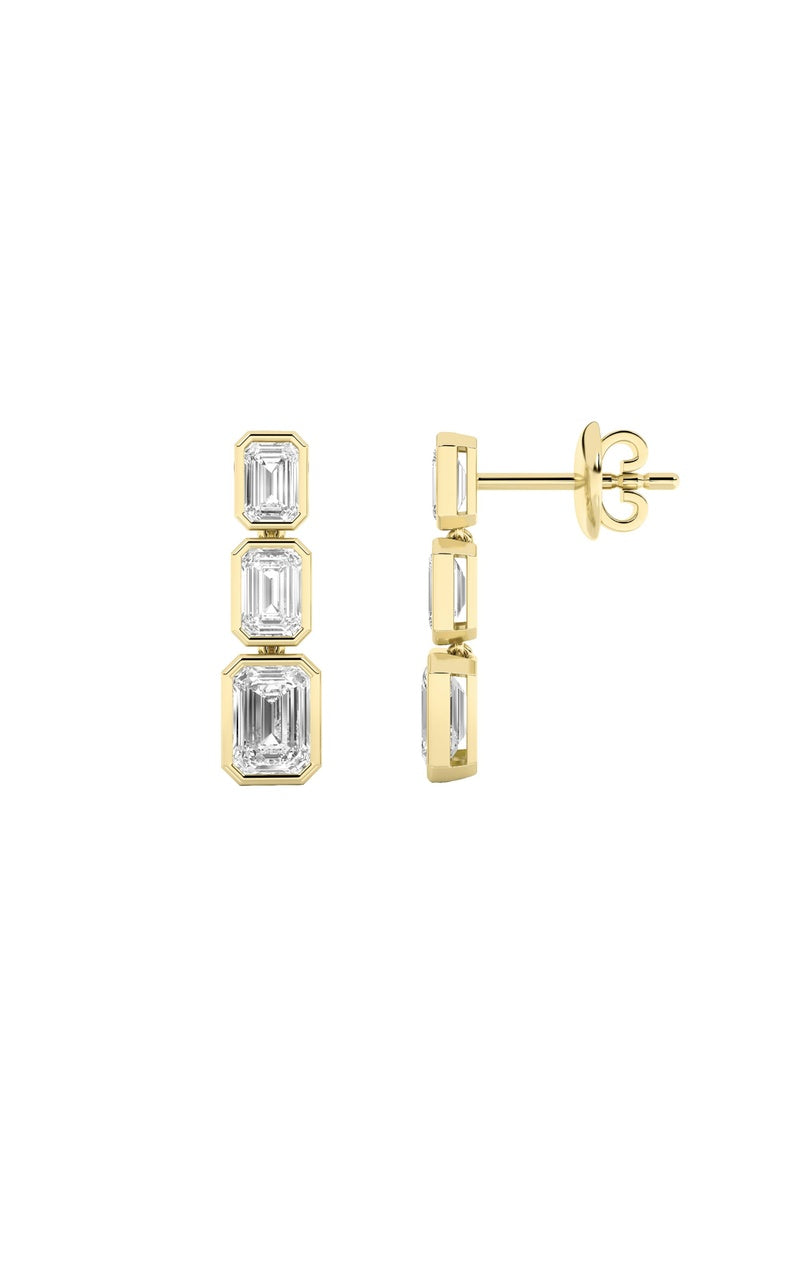 14K White Gold Earring KJ01944E.EM-5-21F