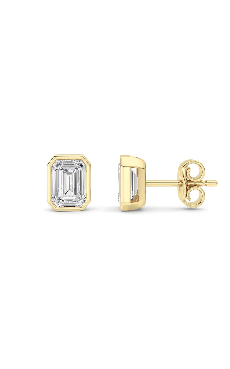 14K White Gold Earring KJ40039E.EM-2-21F