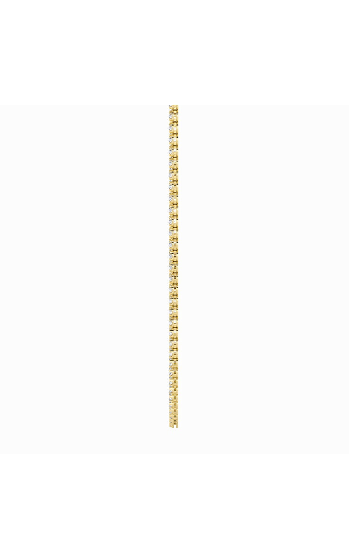 11Cttw Round Shaped Lab Grown Diamond (F/VS)  Necklace in 14K Gold