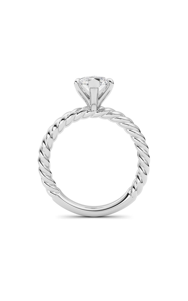 Marquise Lab Grown Diamond (F/VS ) Ring in 14K Gold