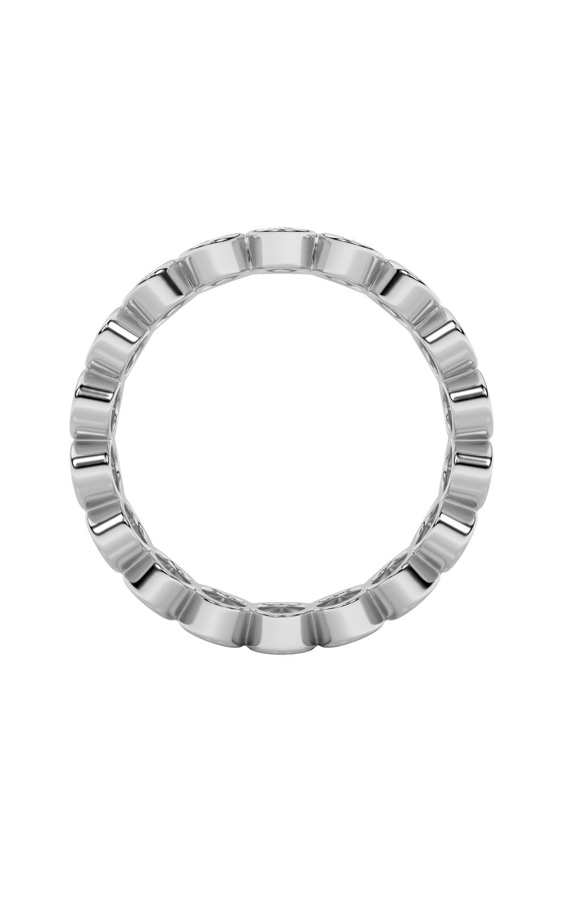 3.75Cttw Oval Shaped Lab Grown Diamond (F/VS) Eternity Band Ring in 14K Gold