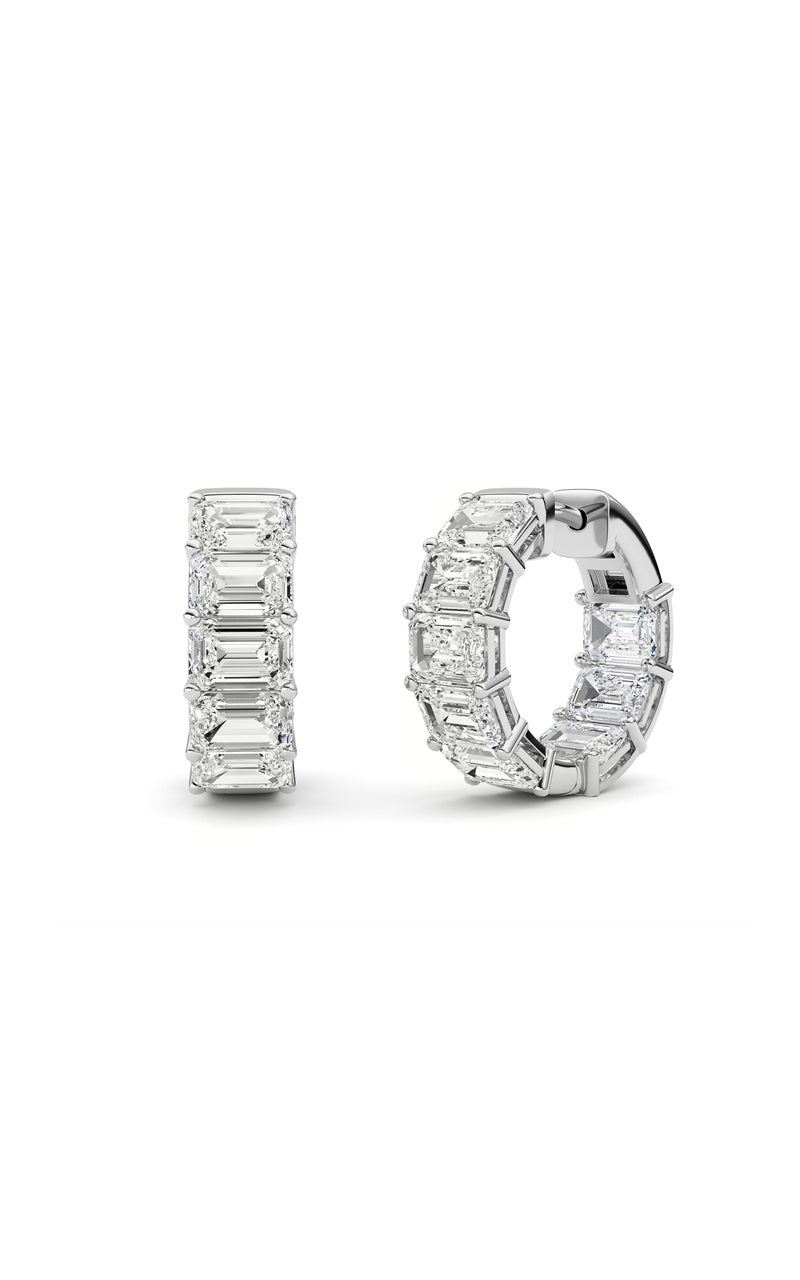 14K White Gold Earring KJ01990H.EM-10-21F