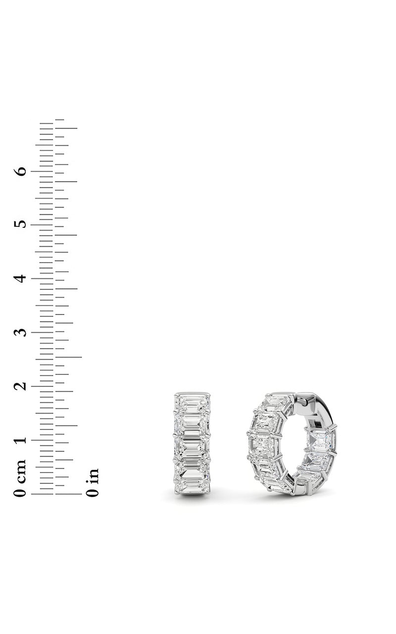 14K White Gold Earring KJ01990H.EM-10-21F