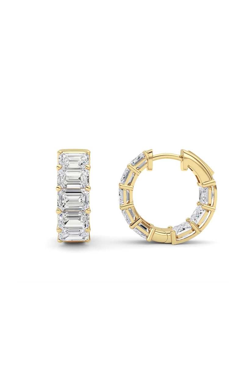 14K White Gold Earring KJ01990H.EM-10-21F
