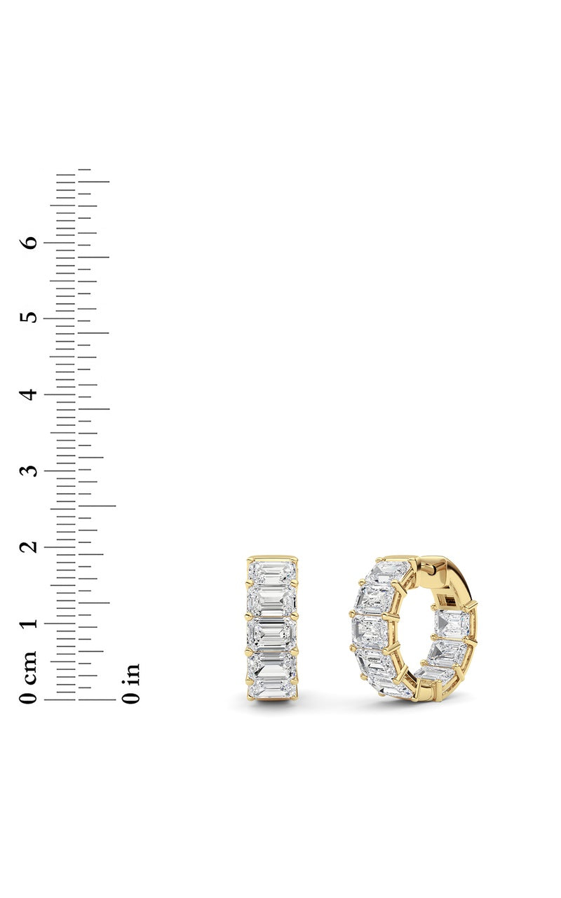 14K White Gold Earring KJ01990H.EM-10-21F