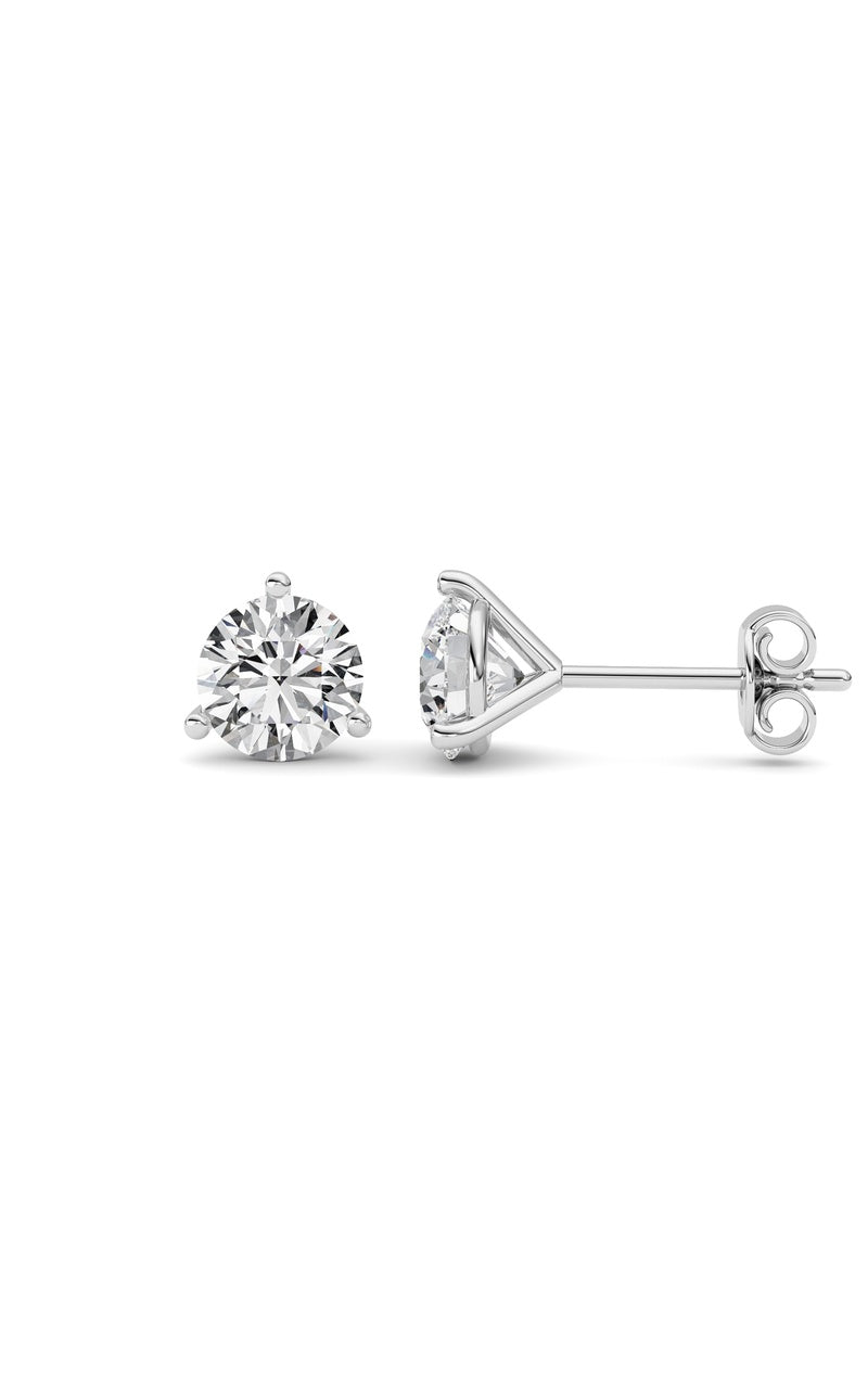 14K White Gold Earring KJ01724E.RD-3-21F