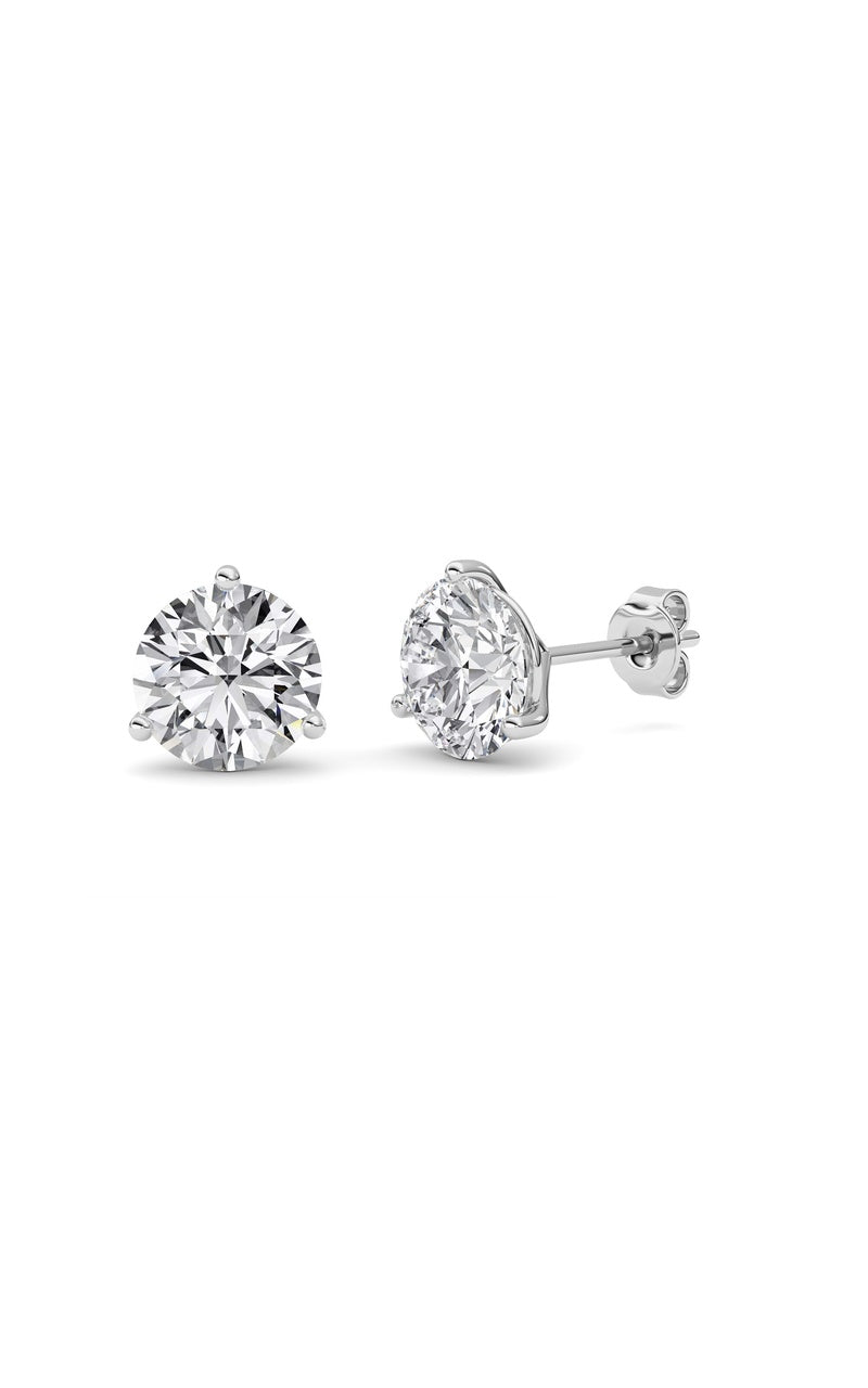 14K White Gold Earring KJ01724E.RD-4-21F