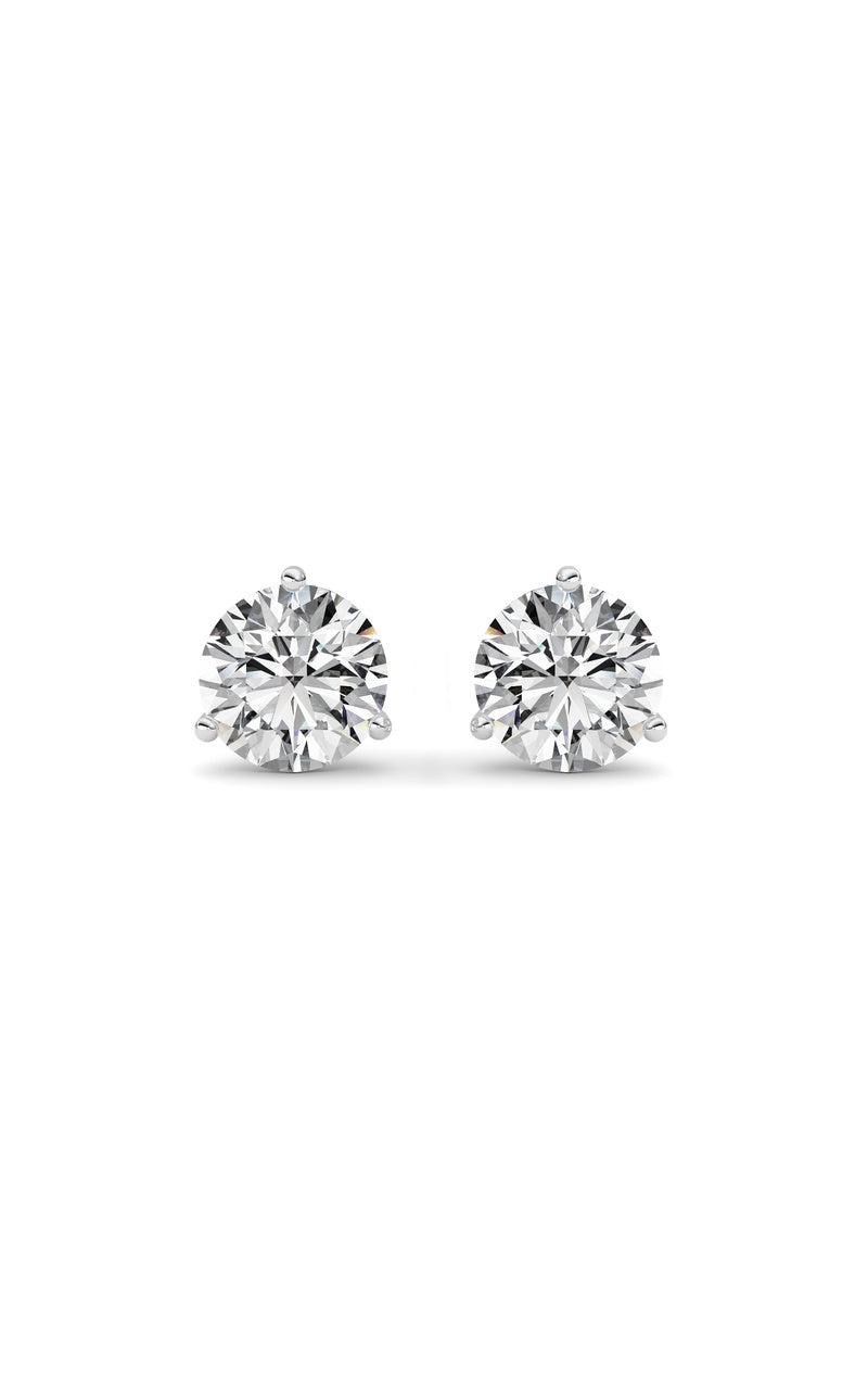 14K White Gold Earring KJ01724E.RD-4-21F