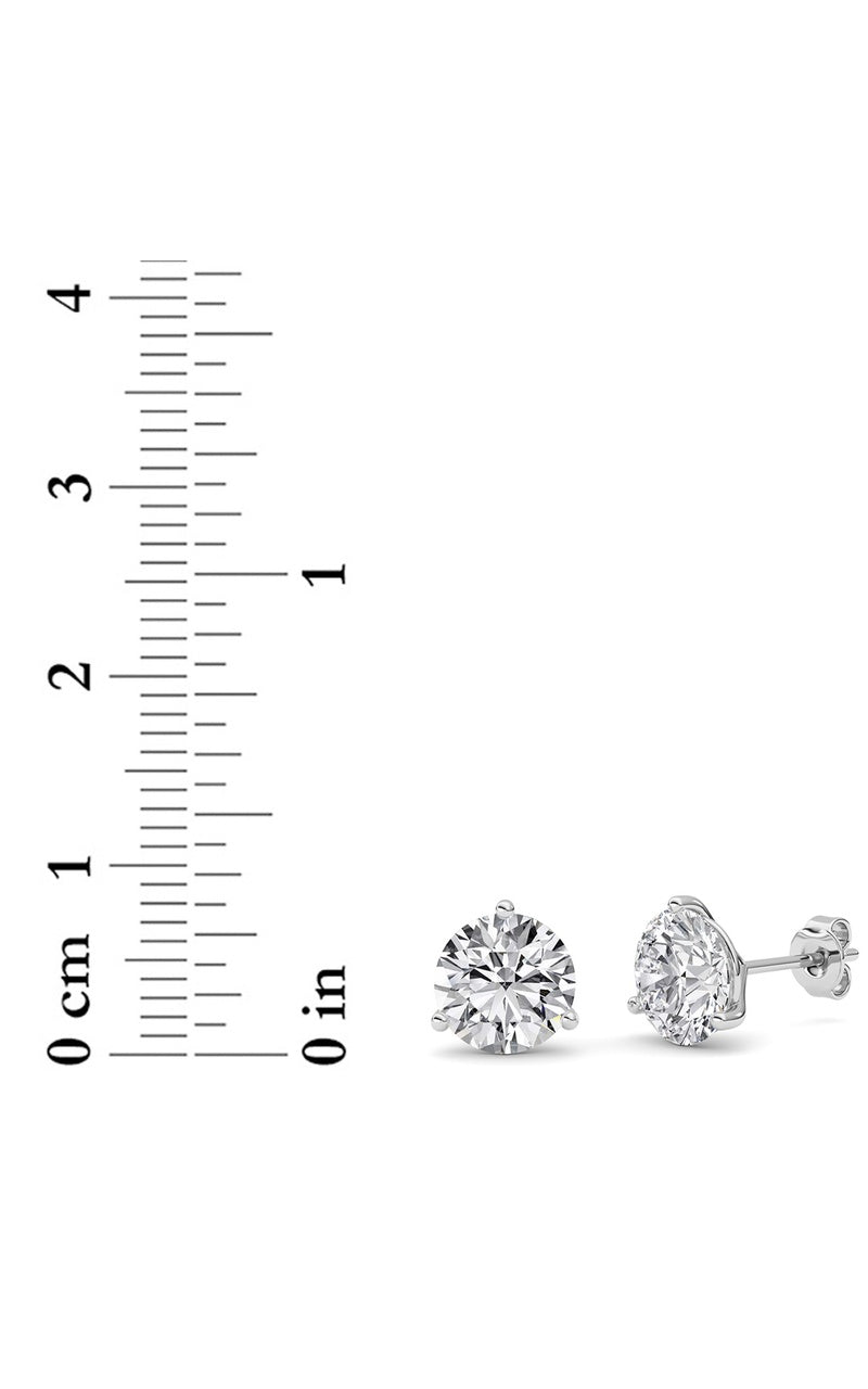 14K White Gold Earring KJ01724E.RD-4-21F