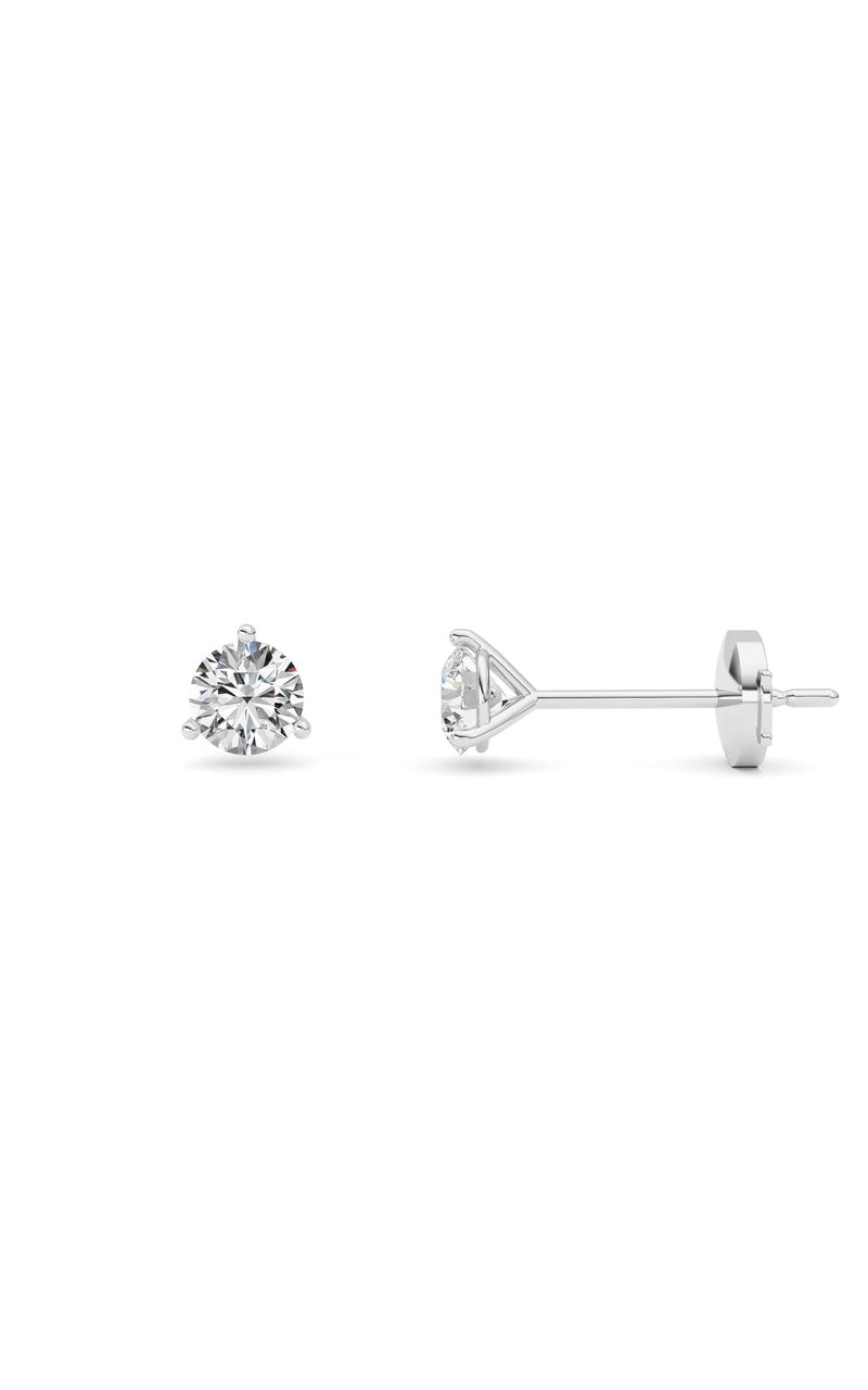14K White Gold Earring KJ01724E.RD-1-21F