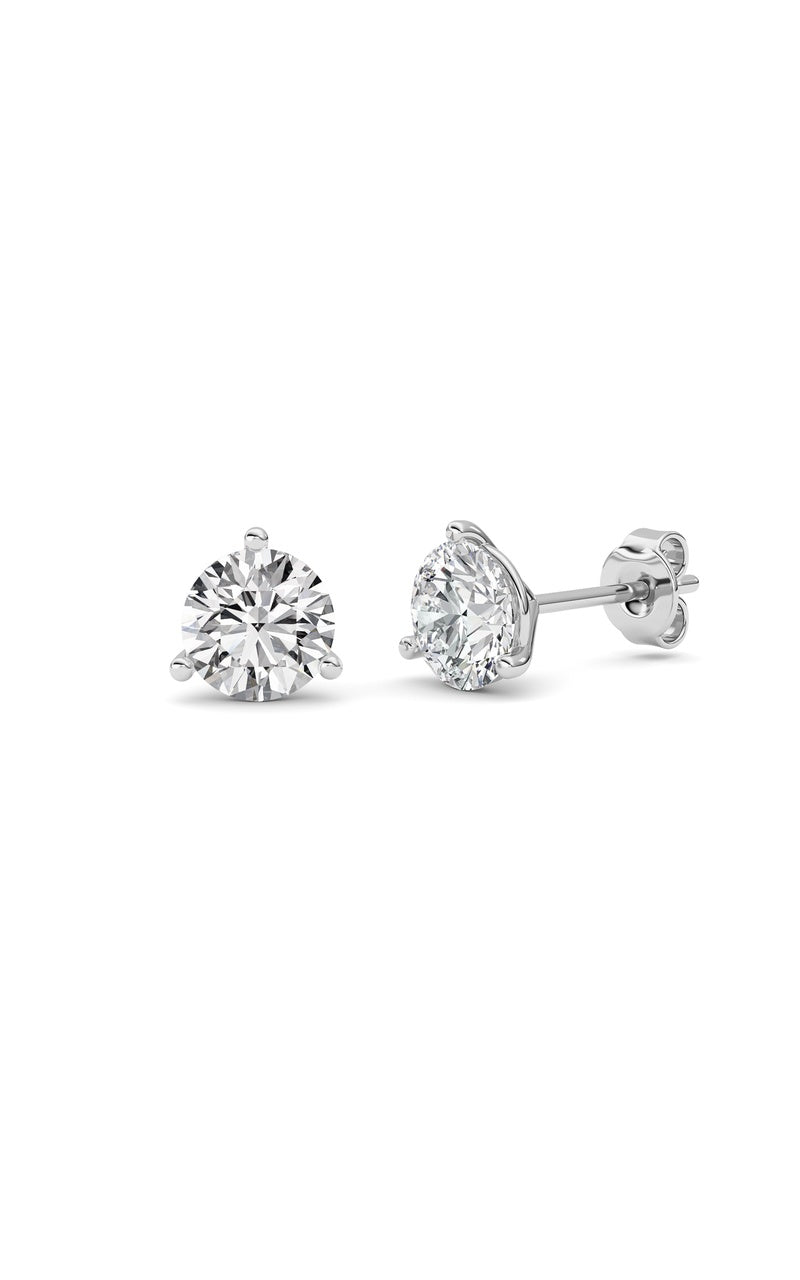 14K White Gold Earring KJ01724E.RD-1-21F
