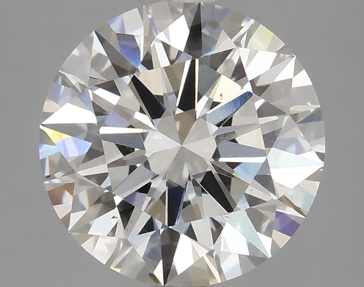3.86 Carat Round Lab Grown Diamond