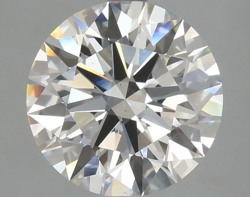 3.77 Carat Round Lab Grown Diamond