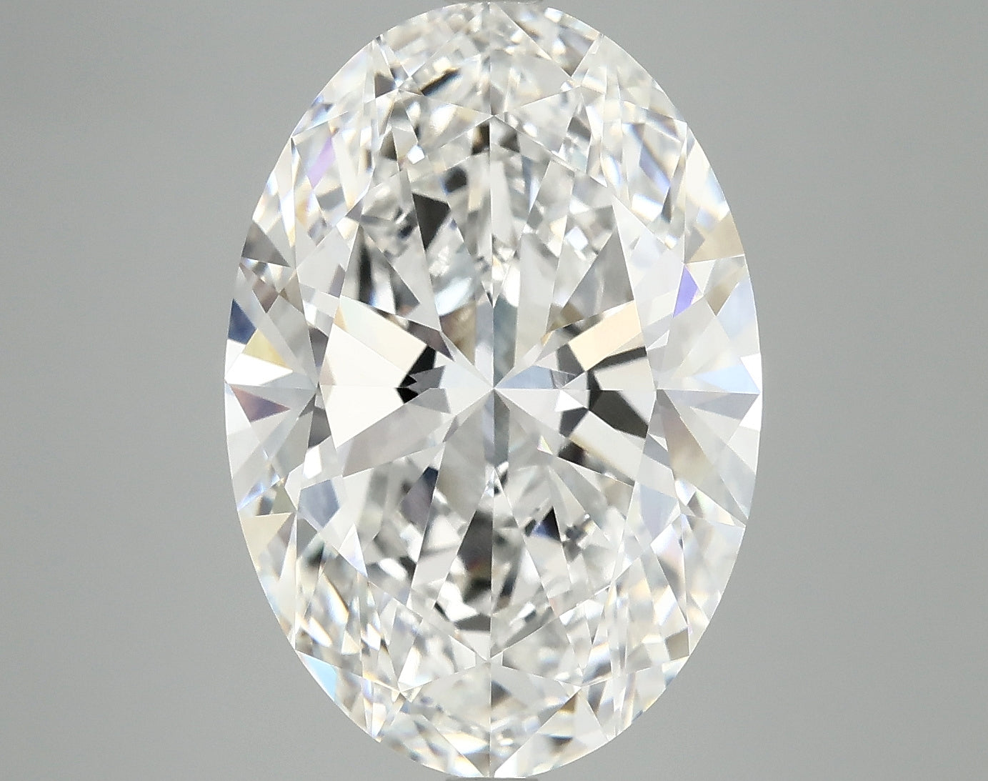 8.12 Carat Oval Lab Grown Diamond