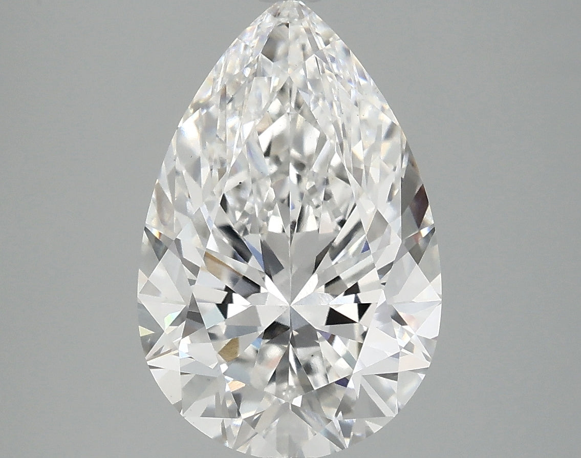 4.07 Carat Pear Lab Grown Diamond