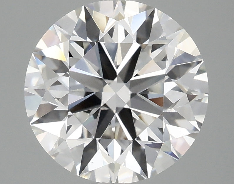 2.58 Carat Round Lab Grown Diamond