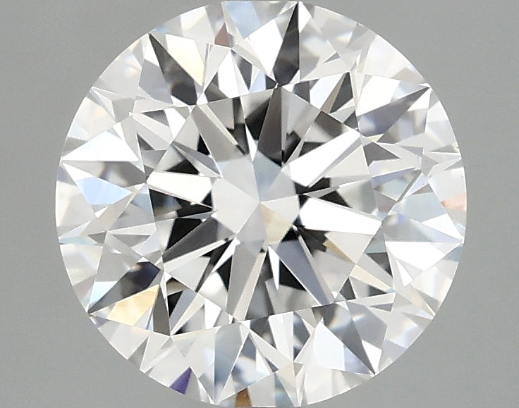 2.58 Carat Round Lab Grown Diamond