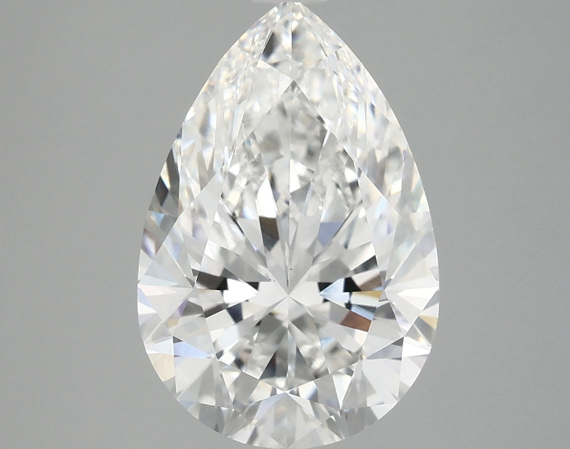4.05 Carat Pear Lab Grown Diamond
