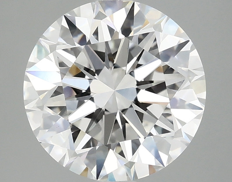3.09 Carat Round Lab Grown Diamond
