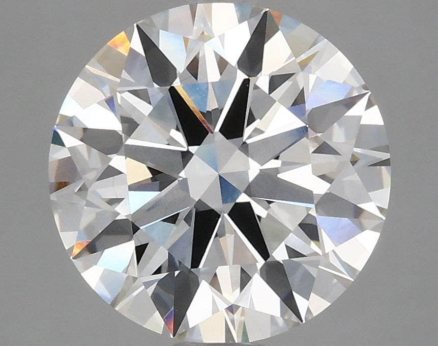 3.74 Carat Round Lab Grown Diamond