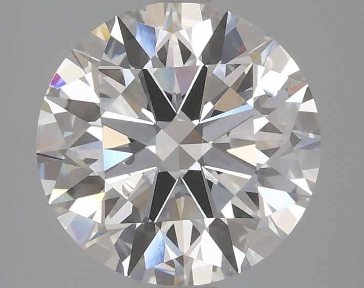 3.70 Carat Round Lab Grown Diamond