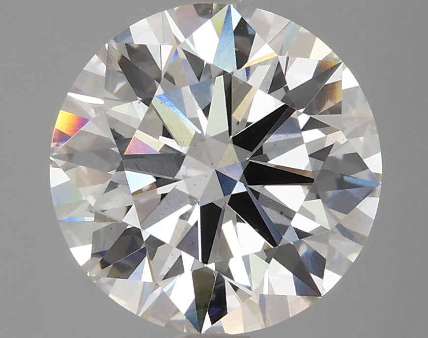 3.83 Carat Round Lab Grown Diamond