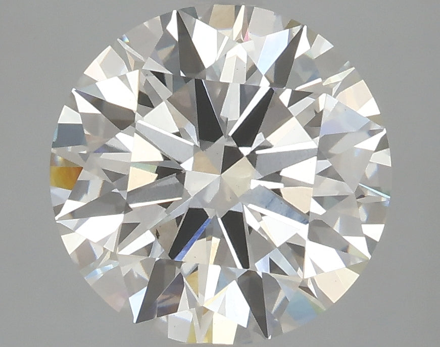 3.78 Carat Round Lab Grown Diamond