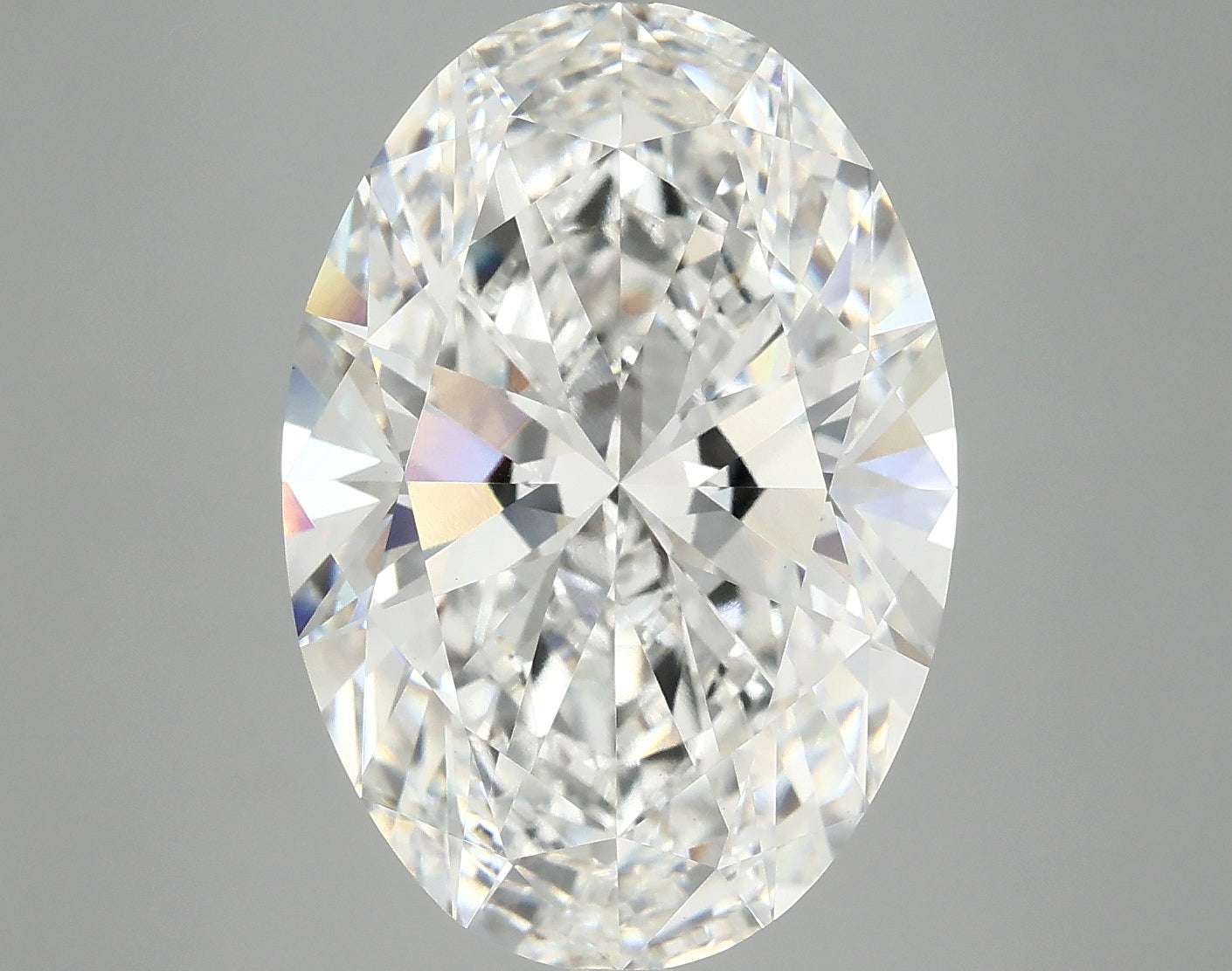 8.02 Carat Oval Lab Grown Diamond
