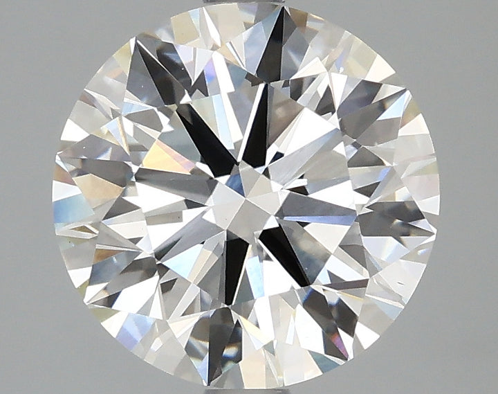 3.08 Carat Round Lab Grown Diamond