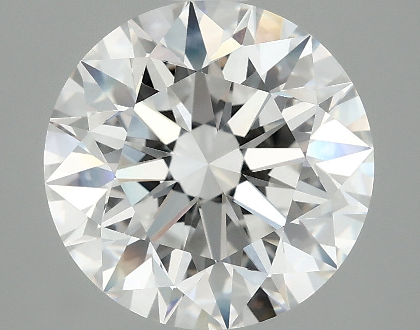 4.08 Carat Round Lab Grown Diamond