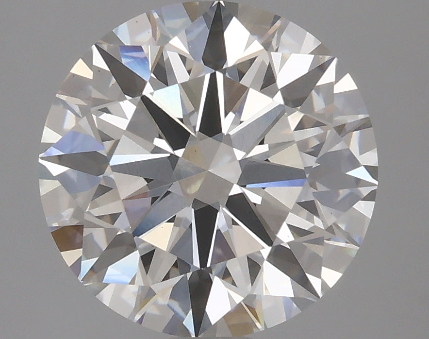 3.76 Carat Round Lab Grown Diamond