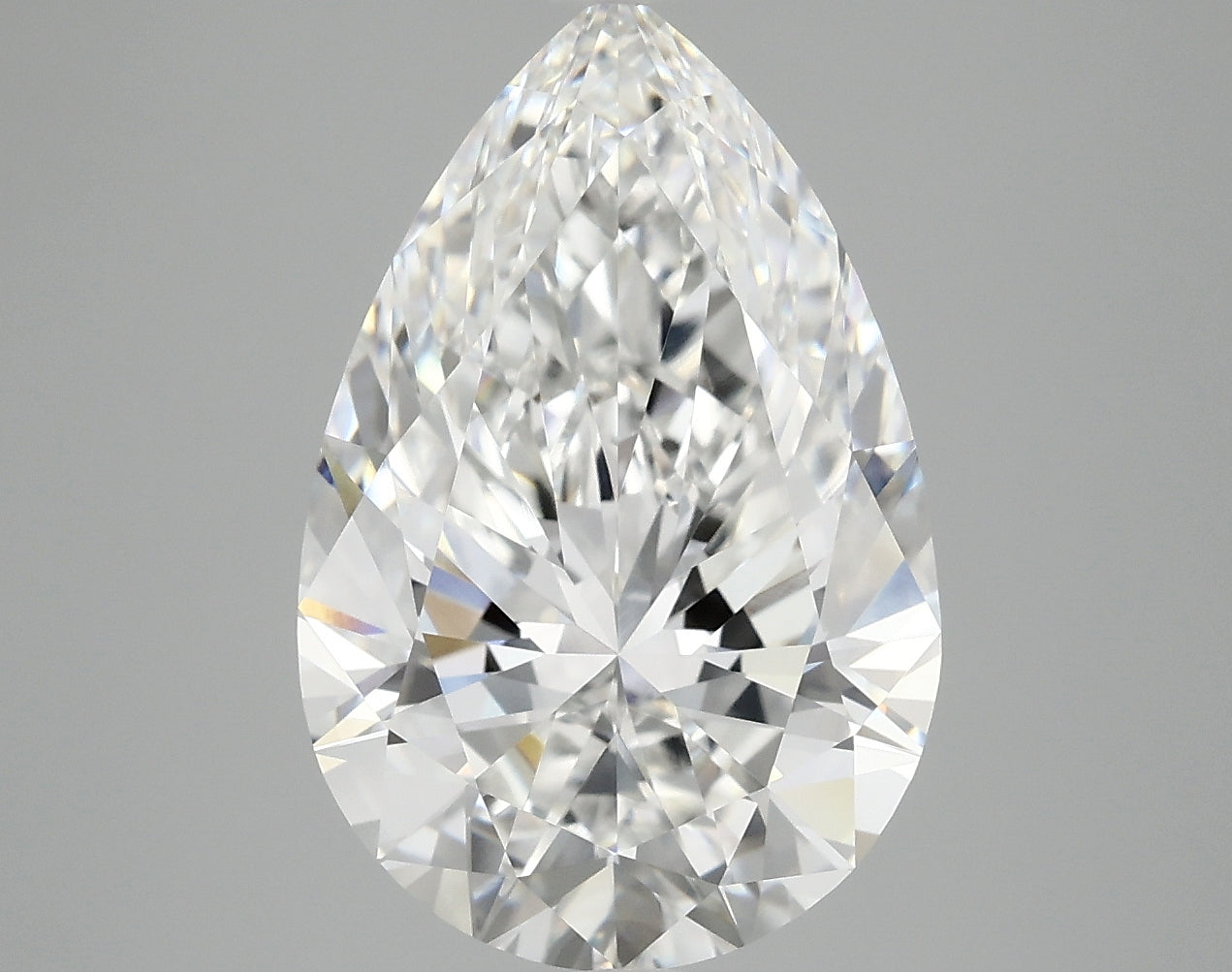 5.08 Carat Pear Lab Grown Diamond