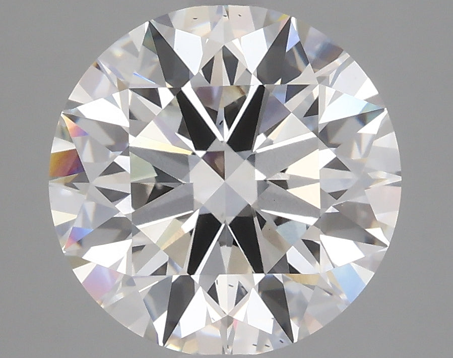 3.74 Carat Round Lab Grown Diamond
