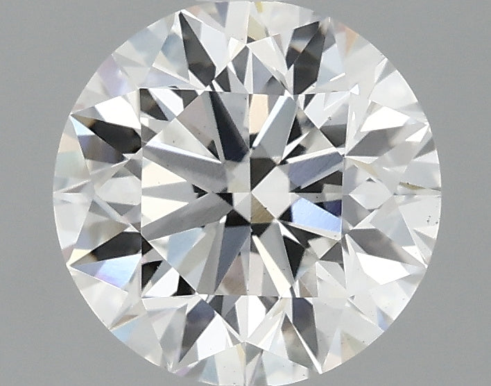 2.08 Carat Round Lab Grown Diamond