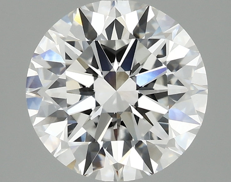 2.57 Carat Round Lab Grown Diamond