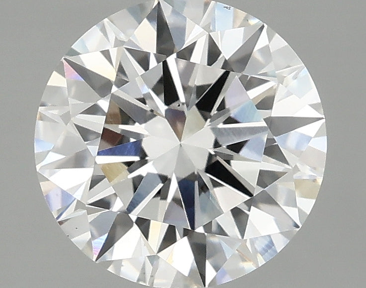 2.57 Carat Round Lab Grown Diamond